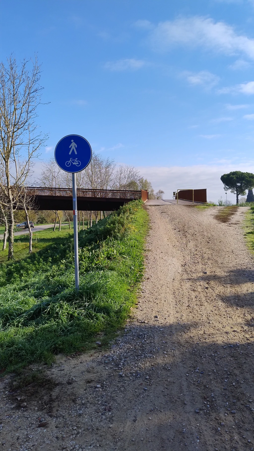 La passerella di Badia a Settimo